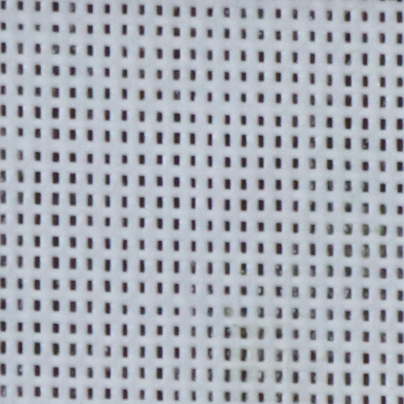 Microperforé - Blanc